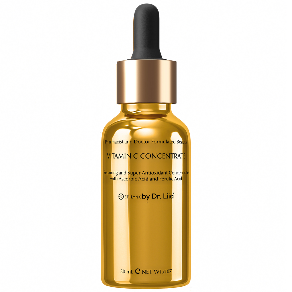 Brightening Vitamin C Glow Serum for Sensitive & Dry Skin – Vegan, Gluten-Free, Anti-Aging, Fragrance-Free
