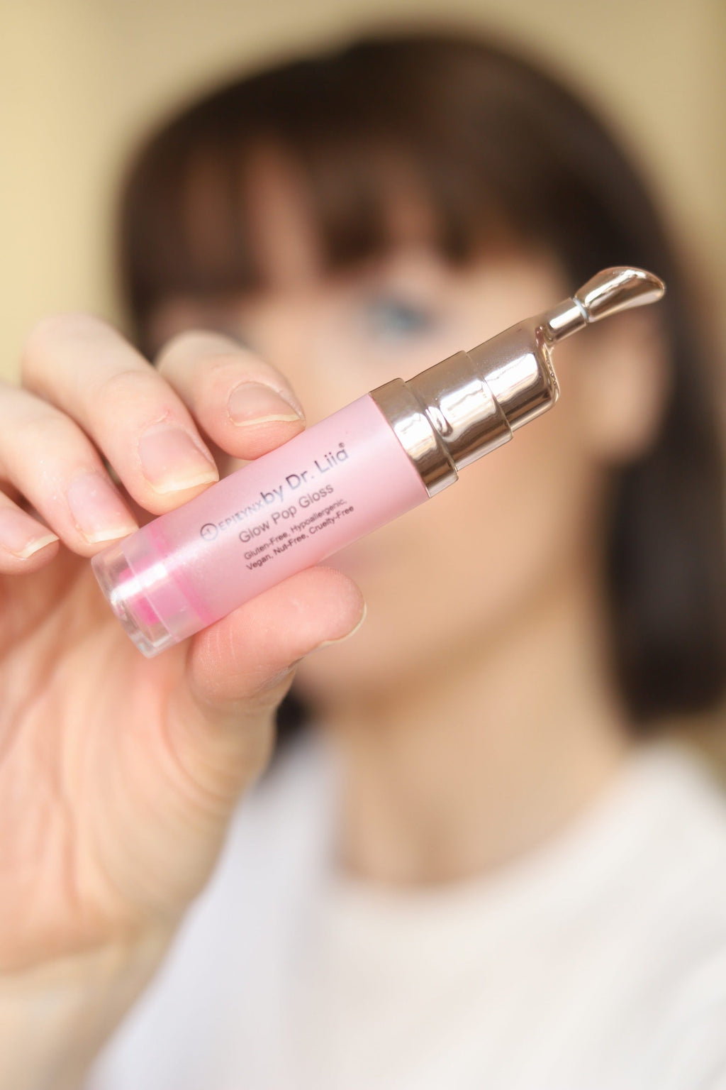 Glow Pop Lip Stain – Long-Wear Buildable Tint, Vegan, Gluten-Free & Nut-Free