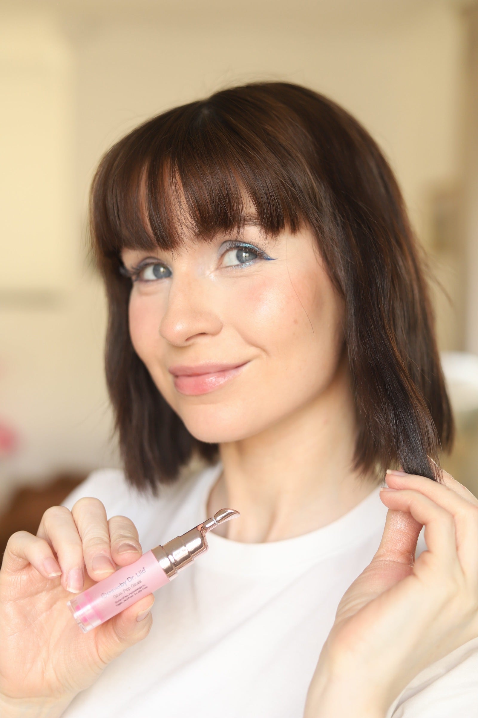 Glow Pop Lip Stain – Long-Wear Buildable Tint, Vegan, Gluten-Free & Nut-Free