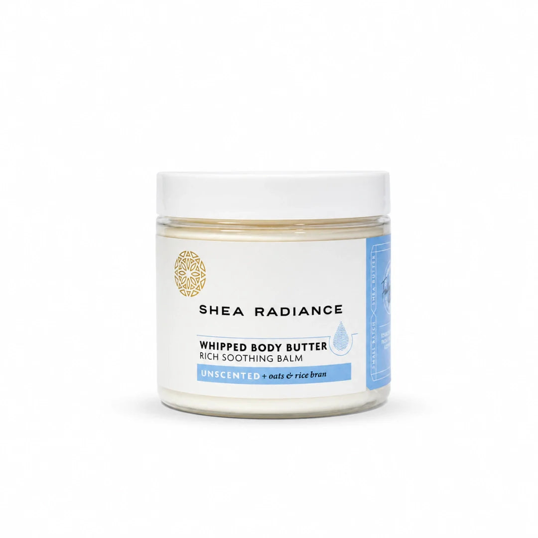 Whipped Shea Body Butter with Colloidal Oatmeal | For Dry, Sensitive and Eczema-Prone Skin