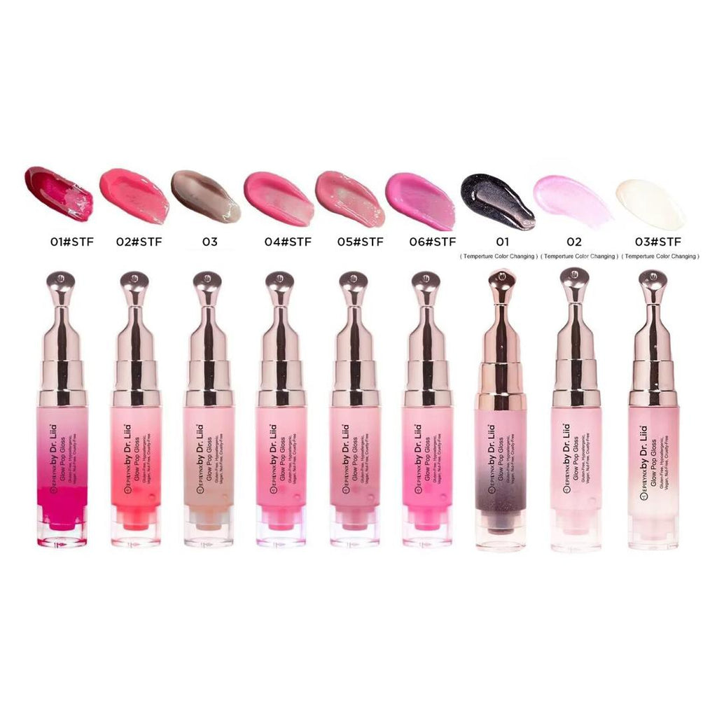 Glow Pop Lip Stain – Long-Wear Buildable Tint, Vegan, Gluten-Free & Nut-Free