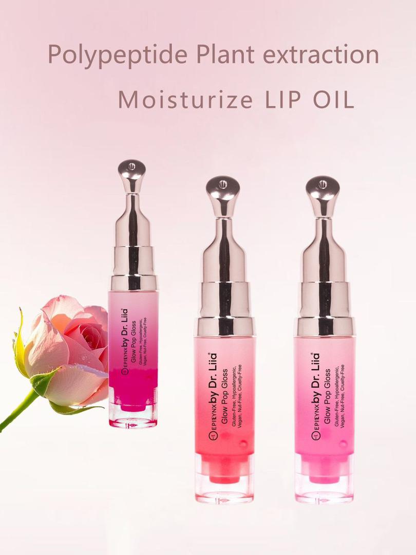 Glow Pop Lip Stain – Long-Wear Buildable Tint, Vegan, Gluten-Free & Nut-Free