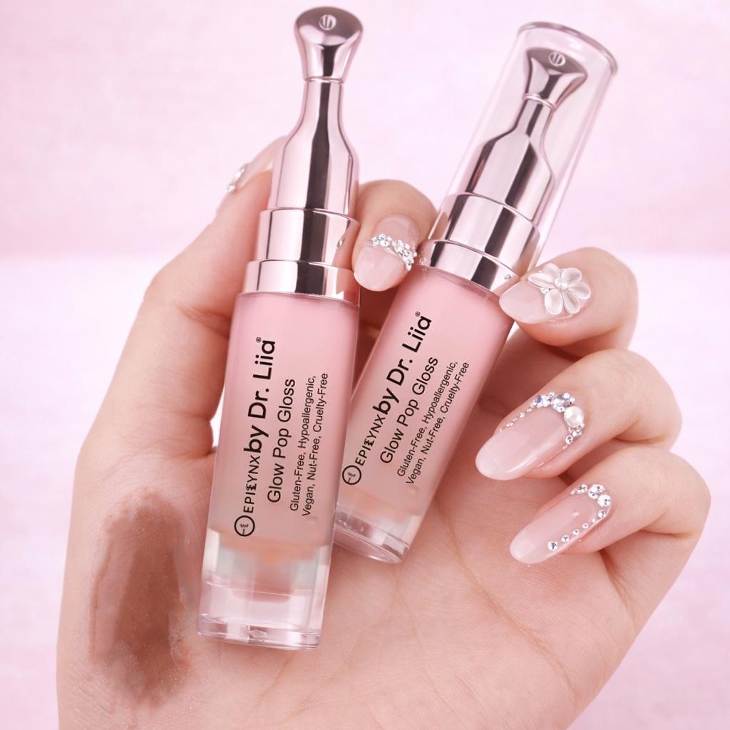 Glow Pop Lip Stain – Long-Wear Buildable Tint, Vegan, Gluten-Free & Nut-Free