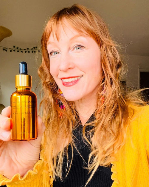 Brightening Vitamin C Glow Serum for Sensitive & Dry Skin – Vegan, Gluten-Free, Anti-Aging, Fragrance-Free